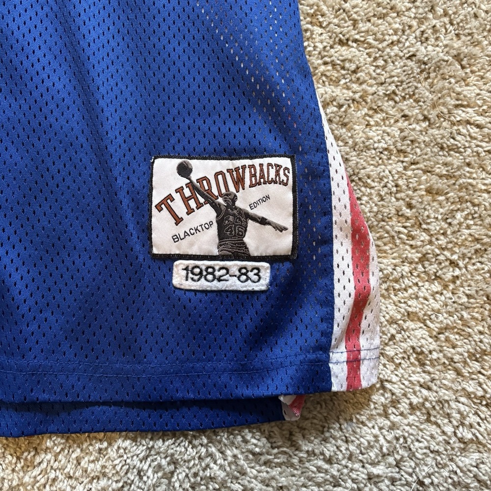 Philadelphia Philly #6 Vintage Throwbacks Blacktop Edition‎ Basketball Jersey 3X - Picture 3 of 8